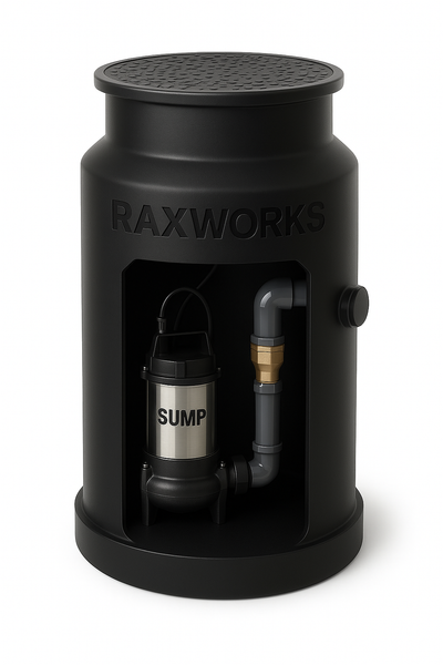 190 Litre Sewage Pumping Station - 6 Meter Lift